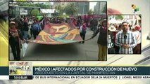 México: movilización contra construcción del nuevo aeropuerto de CDMX