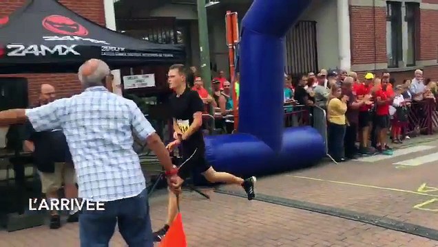 35 jeunes au départ du Mile européen à Frameries