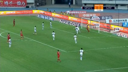 كرة قدم: الدوري الصيني الممتاز: شنغهاي سيبج 3-1 غوانغزو آر أند أف