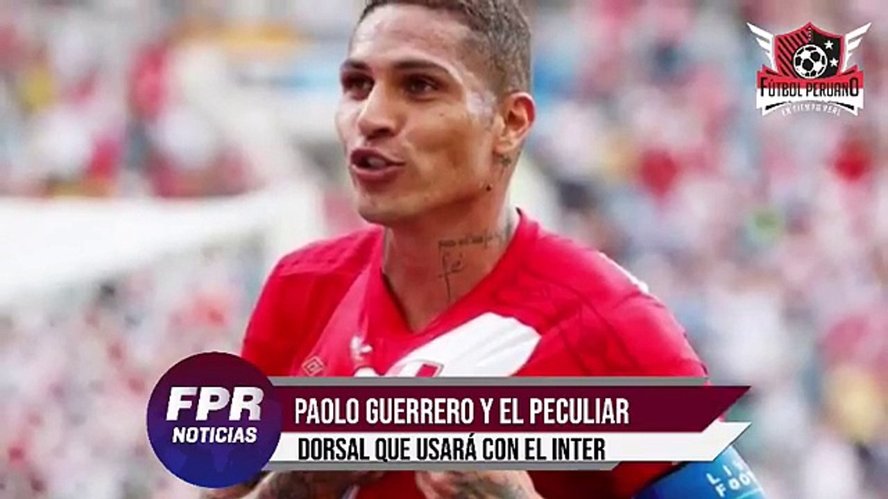 FútbolPeruano.com Radio Noticias - Paolo Guerrero es presentado en el Inter de Porto Alegre.