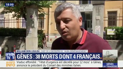 Gênes: un chef d'entreprise français sur place pour identifier ses employés