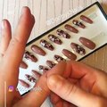 These nails are perfect for those who can't wait to get their nails done! By:  oobysnails