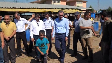 İnegöl hayvan pazarına Başkan Taban'dan ziyaret