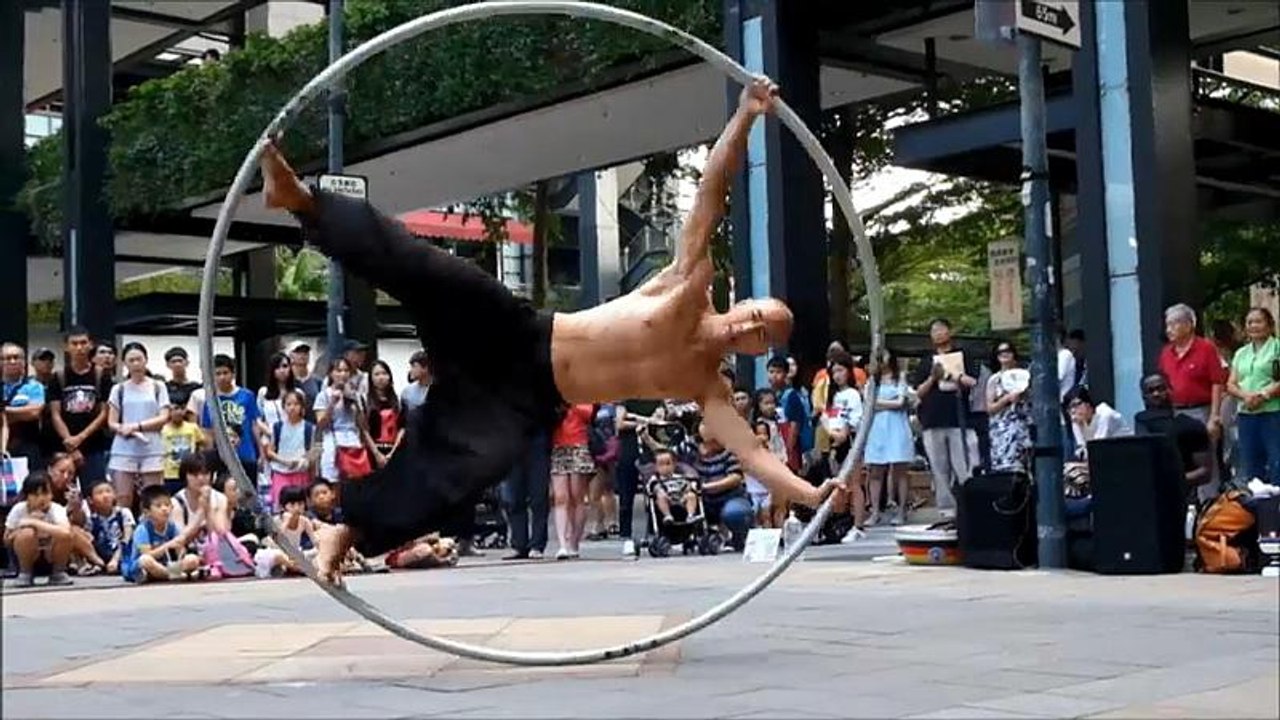 Acrobacias em Taipé