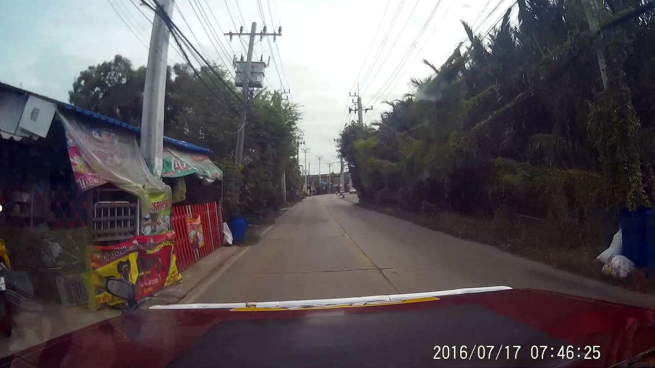 Moped Rider Goes Flying