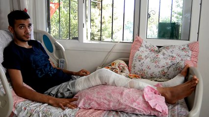 Tedavisi tamamlanan asker babaevine getirildi - GAZİANTEP