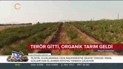 Terör gitti, organik tarım geldi