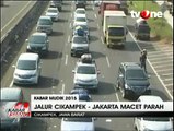 Jalur Cikampek Menuju Jakarta Macet Parah