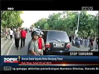 Urusan Gadai Sepeda Motor Berujung Tawuran