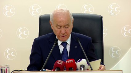 Bahçeli: 'Herkes bilsin ki dünya ABD'den ibaret değildir' - ANKARA