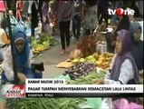 Arus Balik di Riau Macet Akibat Pasar Tumpah