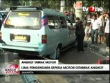 Sopir Mabuk, Angkot Tabrak 5 Pemotor di Pasar Rebo