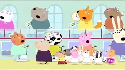 Temporada 3x45 Peppa Pig Clase De Gimnasia Español June 2016