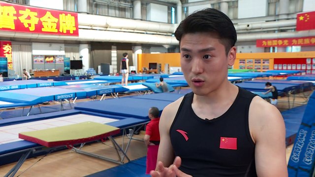 Dong la star du trampoline vise un ultime saut aux JO de Tokyo