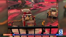 Firefighters Surprise Holy Fire Evacuees by Helping With Cleanup