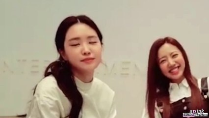• naeun is... just so done with her members •