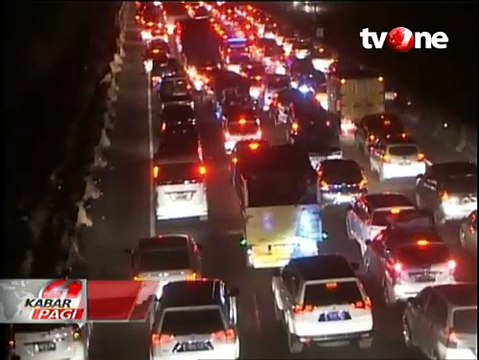 Kemacetan Panjang Terjadi di Tol Cipali hingga Cikampek