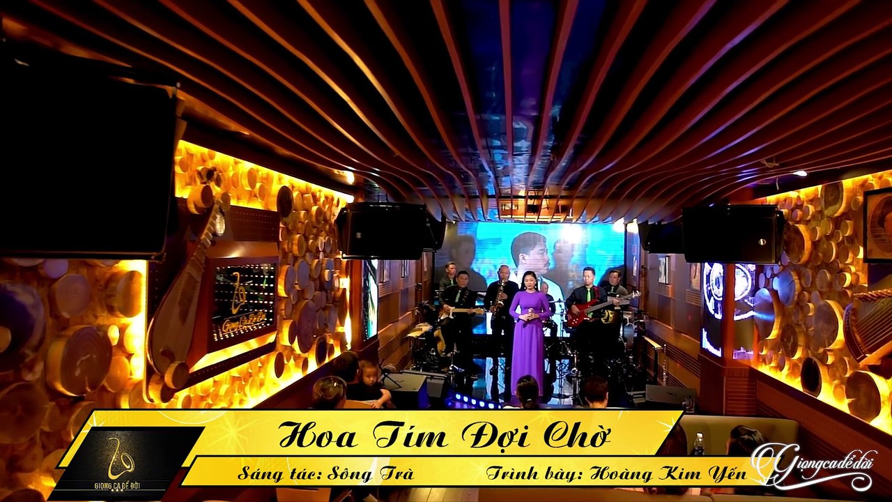 Hoa Tím Đợi Chờ - Hoàng Kim Yến - GIỌNG CA ĐỂ ĐỜI