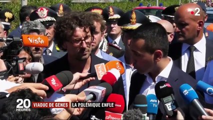 Viaduc de Gênes : la polémique enfle