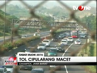 Rabu Pagi Kemacetan Terlihat di Tol Cipularang