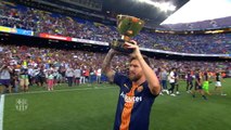 Trophée Gamper - Malcom et Messi brillent, le Barça étrille Boca (3-0)