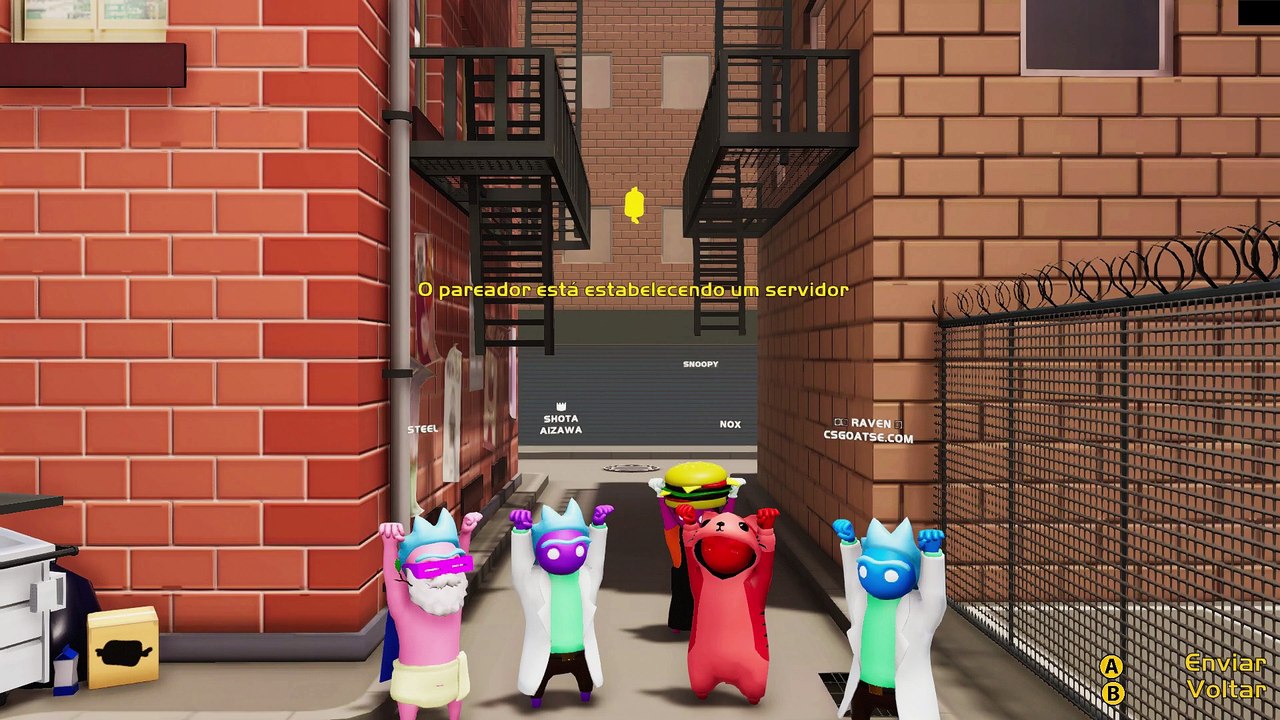 Gang Beasts - O STEEL e as suas batotices