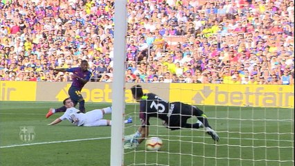 Trophée Gamper - Le but de Malcom pour le Barça