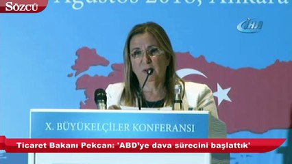 Bakan Pekcan, Türkiye'nin davetini açıkladı
