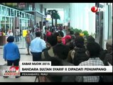 Penumpang di Bandara Sultan Syarif Kasim II Membludak