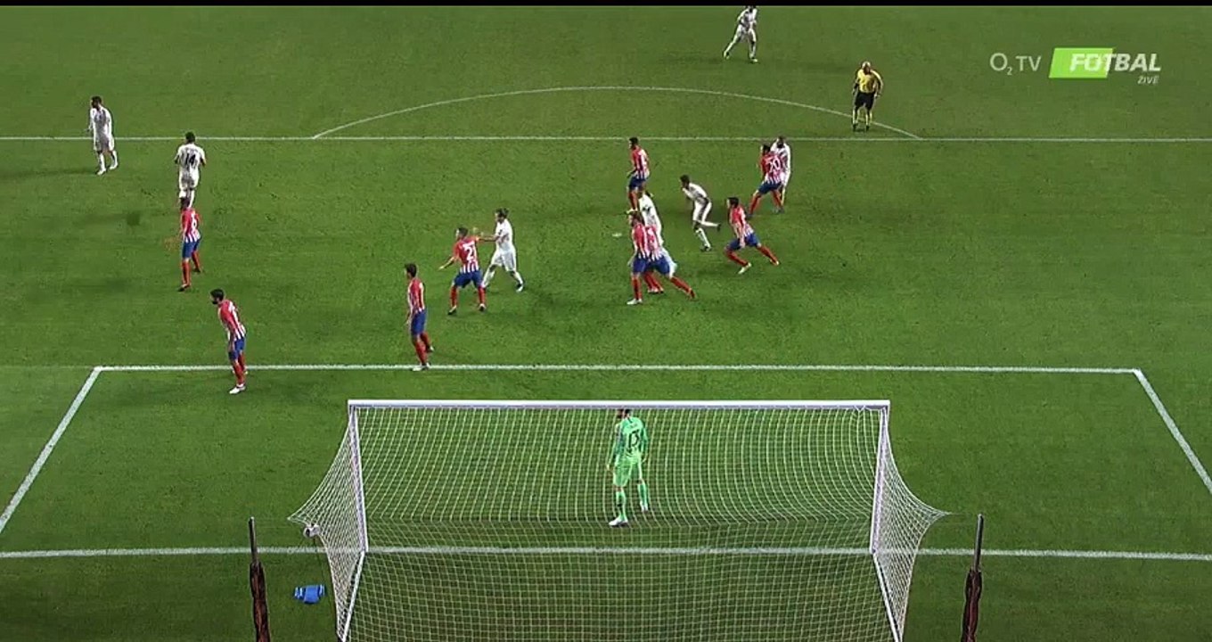 Real Madrid 2 -  1 Atl. Madrid  15/08/2018 Ramos S. (Pénalty), Real Madrid Super Amazing Goal 63' UEFA Super Cup HD Ful Screen .