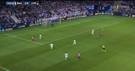 Real Madrid 2 -  4 Atl. Madrid  15/08/2018 Koke (Vitolo), Atl. Madrid Super Amazing Goal 104' UEFA Super Cup HD Ful Screen .