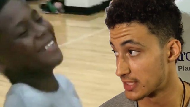 Kylie Kuzma TROLLS Little Kid, Calls Him LANCE STEPHENSON!