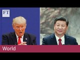 Xi faces off against Trump over trade