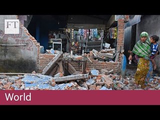 Indonesian island hit by a magnitude 6.9 earthquake