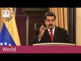 Nicolás Maduro blames Colombia for failed drone attack