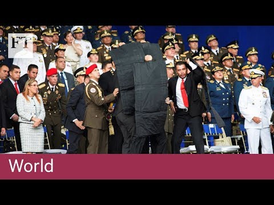 Maduro blames Colombia for failed drone attack