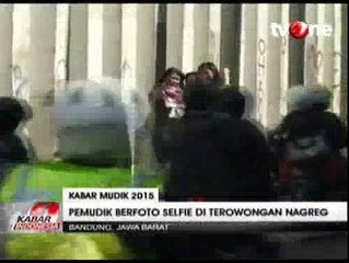 Pemudik Dilarang Berfoto Selfie di Terowongan Nagreg