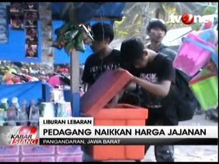 Warung di Pantai Pangandaran Naikkan Harga Semena-mena