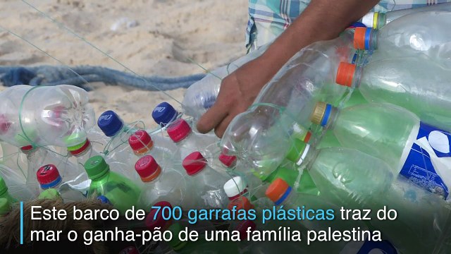 Garrafas plásticas contra a pobreza