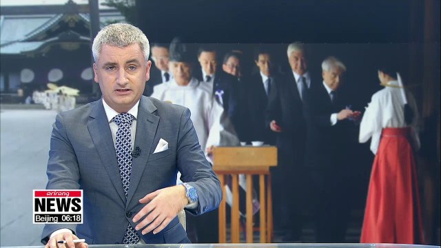 Abe sends ritual offering to Yasukuni shrine for war dead