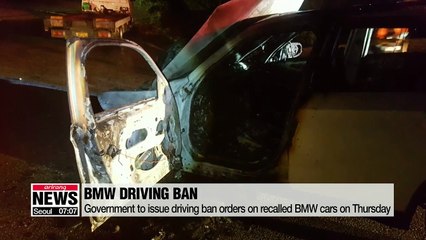 Driving suspension orders for BMW cars to be sent Thursday