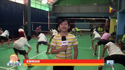 JUST 4 KIDS: Badminton training para sa mga kabataan