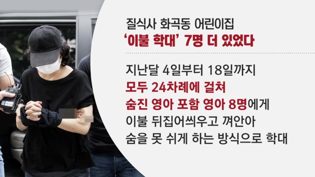 질식사 화곡동 어린이집 '이불 학대' 7명 더 있었다 / YTN