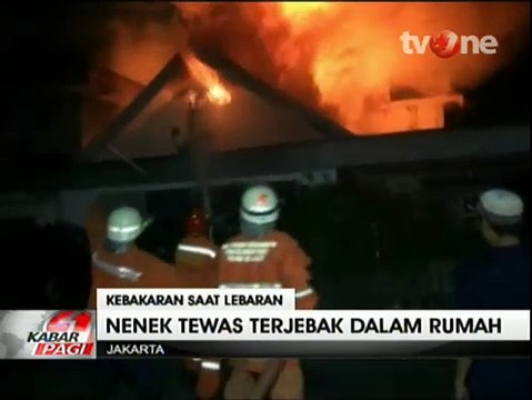 Rumah Mewah Terbakar di Jakarta, Nenek 70 Tahun Tewas