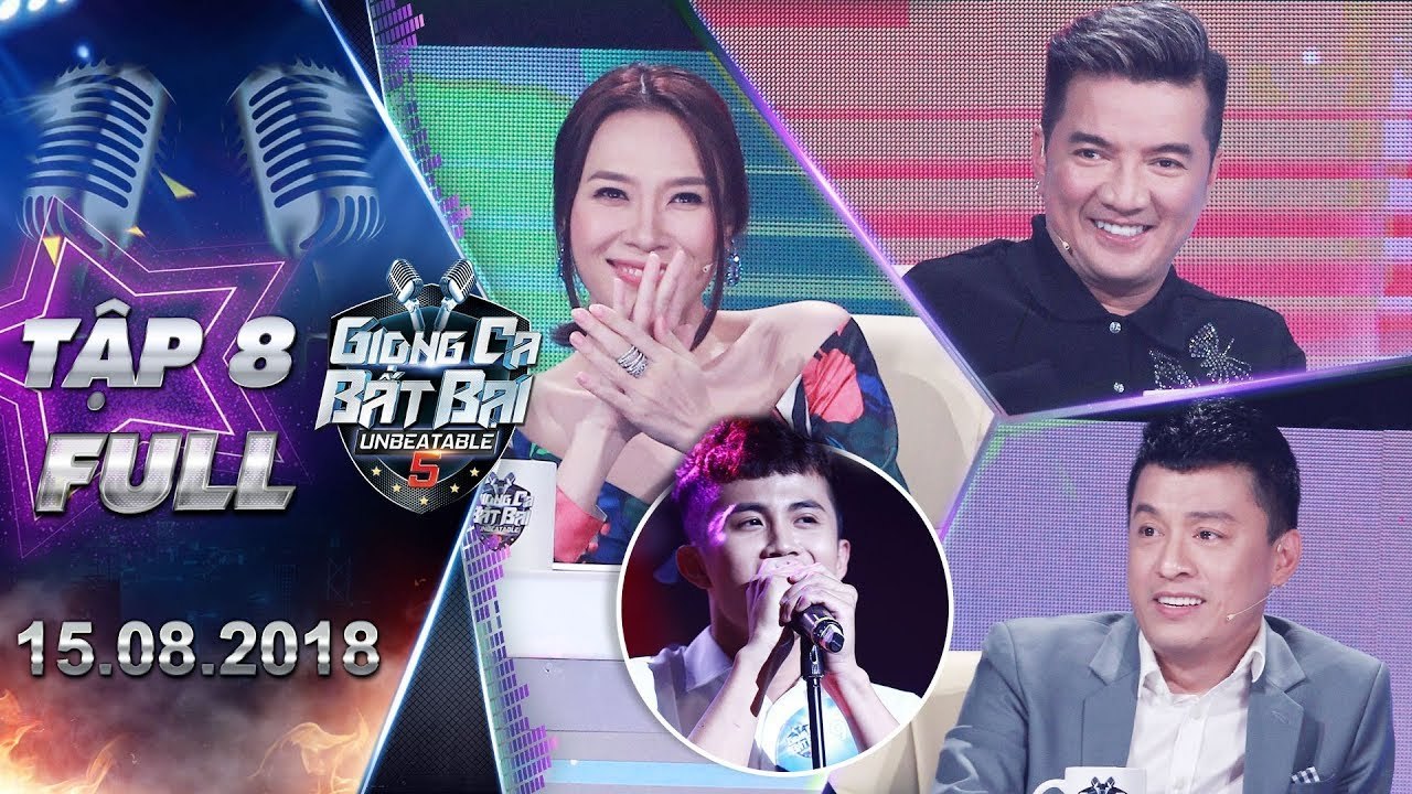 Giọng Ca Bất Bại| Tập 8 Full: Mỹ Tâm, Lam Trường bất ngờ về giọng ca của anh chàng "Hot boy kẹo kéo"