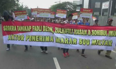 Pedemo Desak KPK Usut Dugaan Mahar Politik