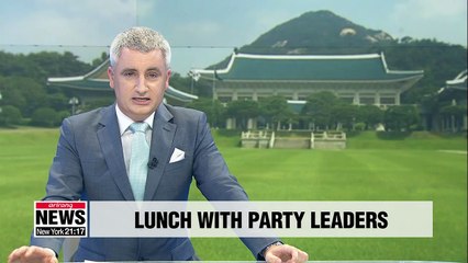 Télécharger la video: President Moon to discuss pending National Assembly issues with floor leaders of rival parties