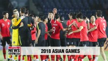 Korean teams kick off Asian Games campaign with big wins