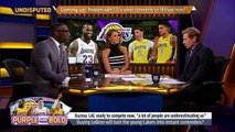 Skip and Shannon's reaction to Kuzma claiming LeBron's Lakers are underestimated | NBA | UNDISPUTED