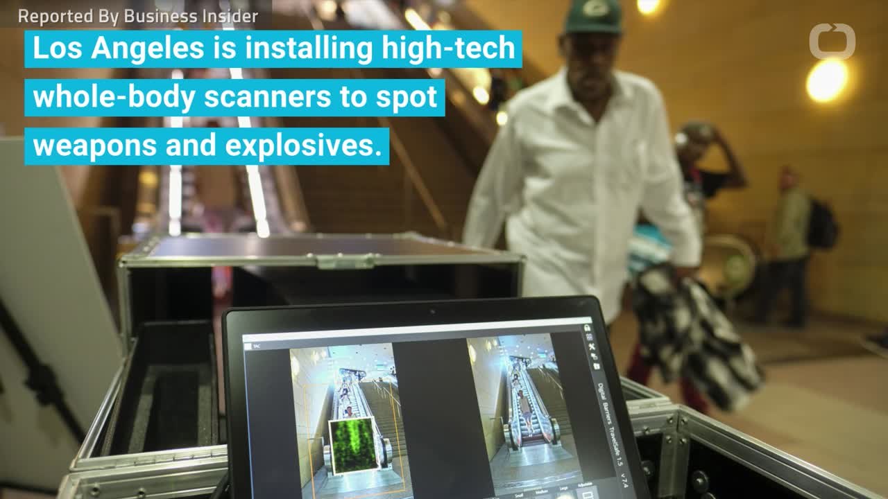 LA Is Installing Whole-Body Scanners In Subways To Spot Weapons